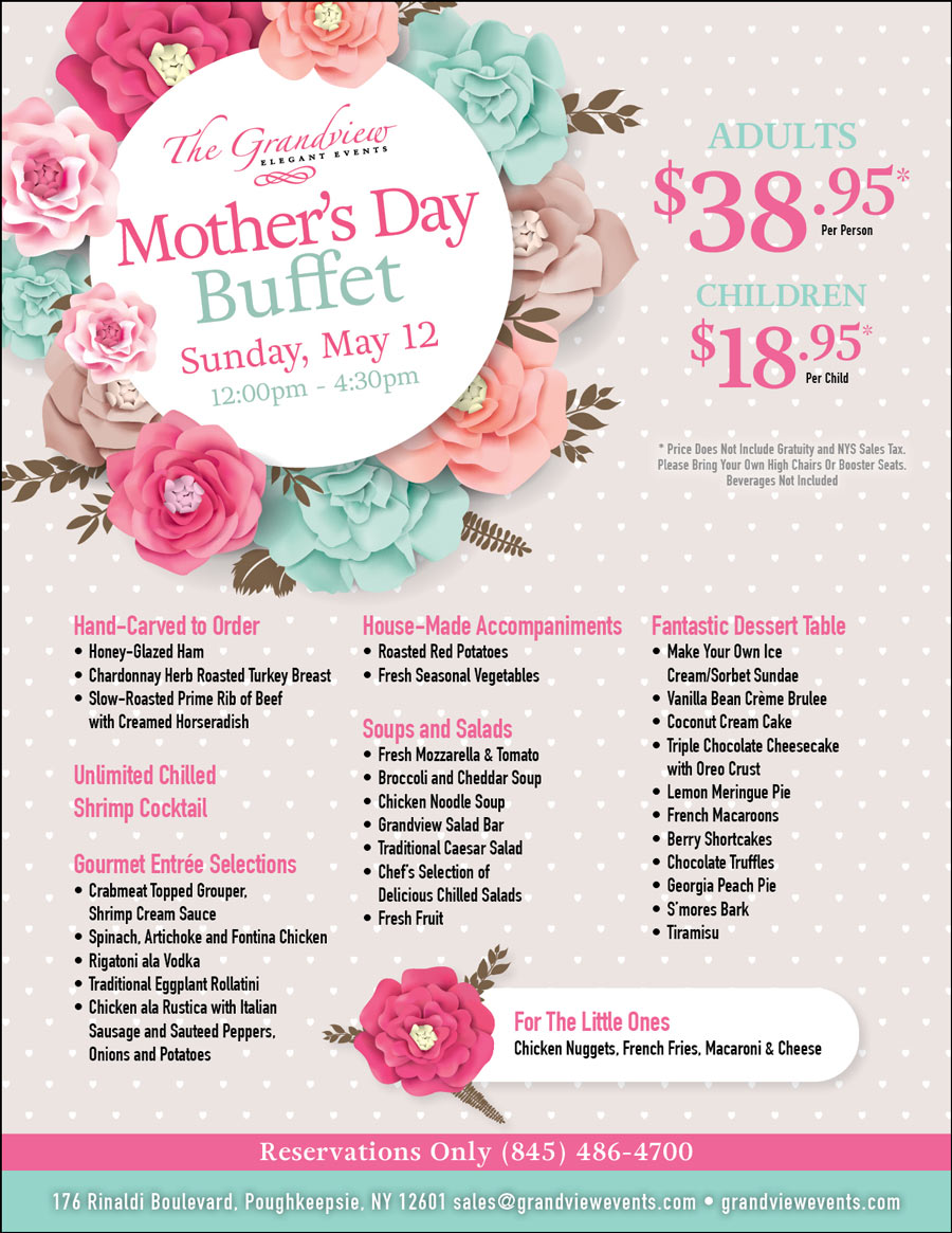 Mother’s Day Buffet at The Grandview - The Grandview