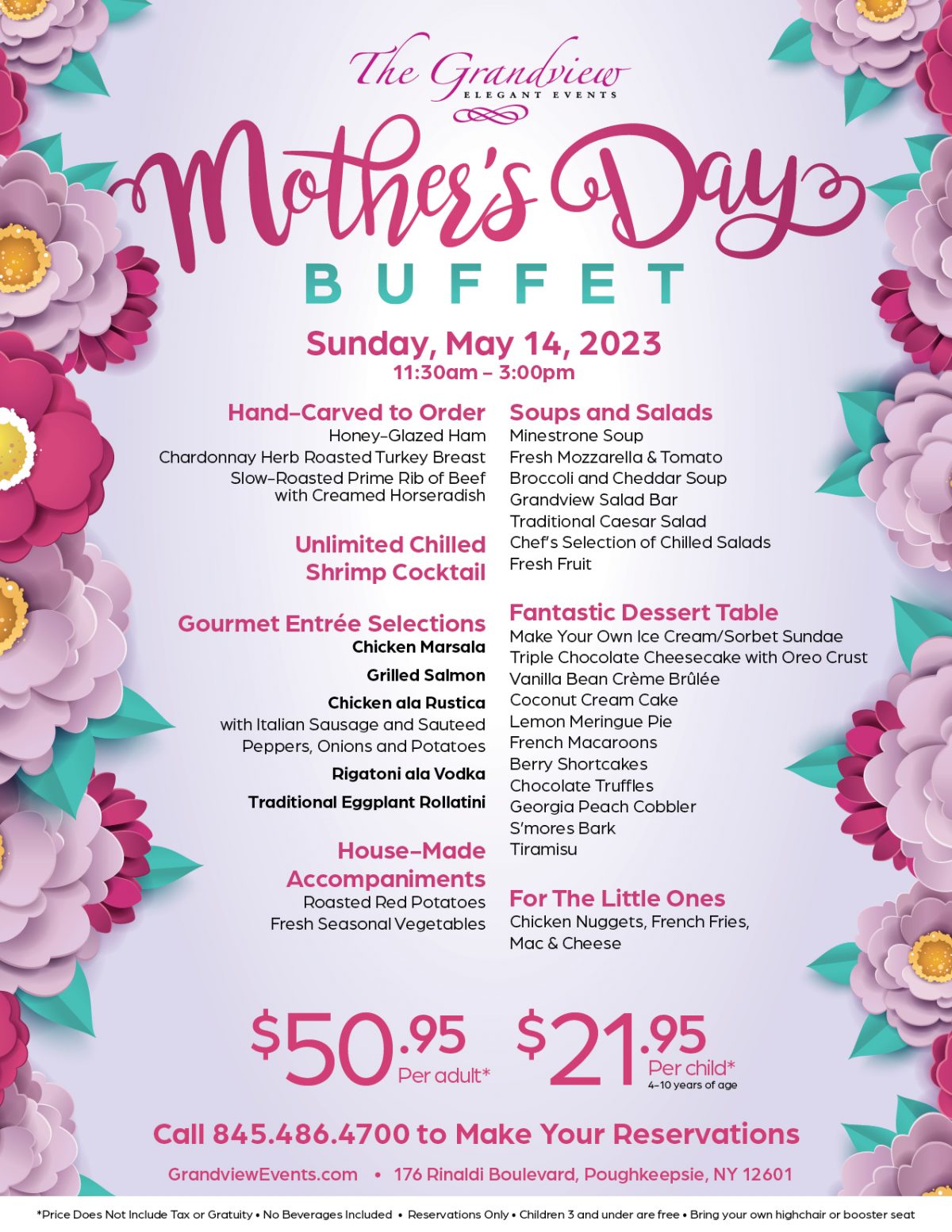 Mother’s Day Buffet - The Grandview